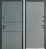 <strong>Булат Cottage, модель 703/237. Колір: metalic grey/титан </strong><br> Вхідні двері - Зображення 7