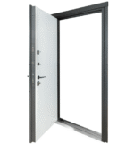 <strong>Булат Cottage, модель 703/237. Колір: metalic grey/білий атласний </strong><br> Вхідні двері - Зображення 8