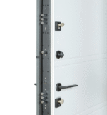 <strong>Булат Cottage, модель 703/237. Колір: metalic grey/білий атласний </strong><br> Вхідні двері - Зображення 10