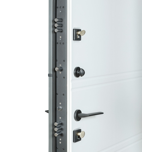 <strong>Булат Cottage, модель 703/237. Колір: metalic grey/білий атласний </strong><br> Вхідні двері - Зображення 10